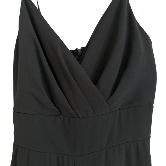 Lulus Black Wide-Leg Elegant Black Jumpsuit, size XS - Picture 4 of 7